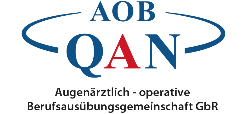 QAN AOB Logo - Augen�rztlich-operative Berufsaus�bungsgemeinschaft GbR